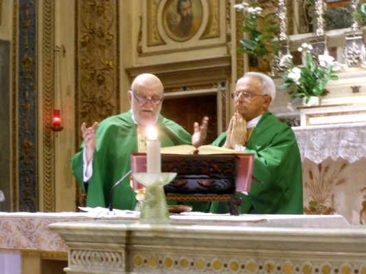 Don Bruno Perego e Padre Eugenio Alfano